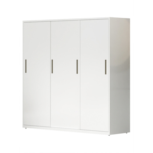 Armoire métallique à 4 portes coulissantes en acier pour chambre de bébé, motif imprimé - Product Image 6