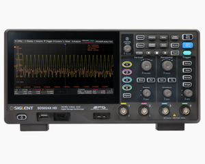 ออสซิลโลสโคปดิจิตอลแบบสี่ช่องสัญญาณ SIGLENT SDS804X HD ขนาดกะทัดรัด เสียงรบกวนต่ำ ความละเอียดแนวตั้งสูง SDS804X HD รุ่น Siglent SDS8 - Product Image 2