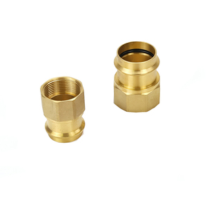 High Pressure Forged <strong>Brass</strong> Pipe Female Adapter Fitting DN22mm Corrosion-resistant Tube Connectors - Product Image 5