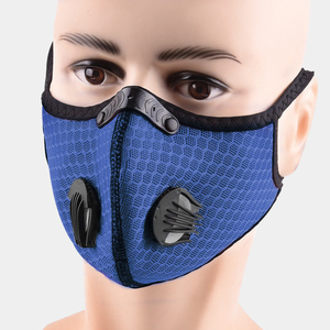 Offre Spéciale Equipement Cycliste Charbon actif Filtre Sport Poussière <span class=keywords><strong>Pollution</strong></span> <span class=keywords><strong>Vélo</strong></span> Couverture De Visage Avec La Valve - Product Image 2