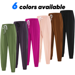 Pantalon <span class=keywords><strong>de</strong></span> sport personnalisé pour femmes <span class=keywords><strong>de</strong></span> haute qualité personnalisé pour femmes Joggers pour femmes Joggers cargo pour femmes 129 - Product Image 3