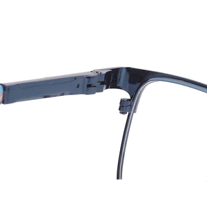 BONA Unisex Montura <span class=keywords><strong>de</strong></span> anteojos <span class=keywords><strong>de</strong></span> aleación azul <span class=keywords><strong>Gafas</strong></span> ópticas <span class=keywords><strong>de</strong></span> alta calidad con nuevo diseño para lentes <span class=keywords><strong>de</strong></span> miopía Características Filtro <span class=keywords><strong>de</strong></span> luz azul - Product Image 4