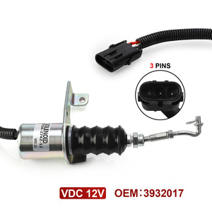 โซลินอยด์วาล์ว SA-3742-12 12V DC 3 ขา สำหรับสวิตช์ตัดการทำงานของเครื่องยนต์ Dongfeng Cummins - Product Image 3