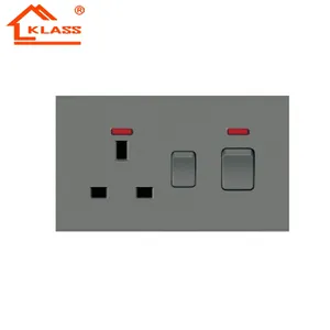 Venta caliente interruptores eléctricos y enchufes directo de fábrica al por mayor eléctrico 1/2/3/4 interruptor de banda para el hogar