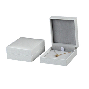 High-End Traditional Fabric and Leather Jewelry <b>Box</b> Set for Travel-4PC Necklace and Ring Organizer in Pink, <b>Black</b>, and Green - Product Image 5