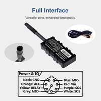 Dispositivo de Rastreo GPS 4G LTE Impermeable Antirrobo, con Cable, GSM, GPRS, Beidou, Compatible con PC para Rastreo de Vehículos en Tiempo Real