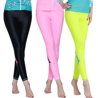 Nouvelle combinaison de plongée en nylon pour femmes adultes, manches longues, protection solaire, en stock, pour le surf et la plongée avec tuba