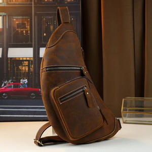 <span class=keywords><strong>Sac</strong></span> de poitrine multifonctionnel en forme de <span class=keywords><strong>banane</strong></span> pour hommes de grande capacité <span class=keywords><strong>Sac</strong></span> à bandoulière rétro et à la mode - Product Image 2