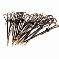 Bamboe voedselsticks voor sushi, fruit, desserts; wegwerp fruitprikkers, dessertprikkers, kleine hapjesprikkers voor kinderen.