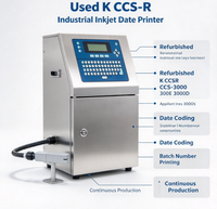 Imprimante jet d'encre industrielle CIJ CCS-R reconditionnée, machine de codage d'occasion CCSR CCS-3000 3000E 3000D