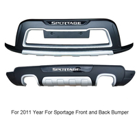Para Sportage 08-10 13-14 2011 2012 año parachoques delantero parachoques trasero Bull Bar accesorios de coche plástico ABS