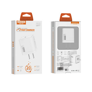 OEM Prix bas d'usine USB-C 20W 3A PD <span class=keywords><strong>Cube</strong></span> de charge rapide Adaptateur de voyage Chargeur mural Câble de type c Norme EU US pour téléphone portable - Product Image 4