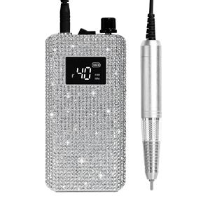 40000RPM ricaricabile trapano per unghie Coreless del motore professionale elettrico lima per unghie con basse vibrazioni e diamanti per salone - Product Image 6