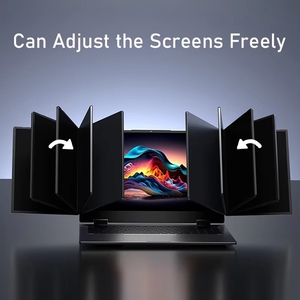 2025 thiết kế mới <span class=keywords><strong>Intel</strong></span> <span class=keywords><strong>Core</strong></span> i7 1270P 12th Gen CPU ba màn hình 16 "+ 10.5" + 10.5 ''IPS Thương hiệu Mới kinh doanh máy tính xách tay ba màn hình - Product Image 3