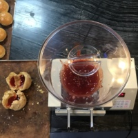Injecteur éclairs remplis de chocolat, vente en gros