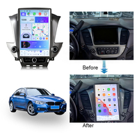 Pantalla para Auto Jiawell de 14.5'' con GPS Integrado, Navegación, Bluetooth, WiFi, Carplay, FM, Reproductor, Pantalla Dividida para el Tablero, para Chevrolet Suburban