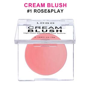 Rubor en Crema Mineral Transparente de un Solo Color, Resistente al Agua, con Acabado Mate Altamente Pigmentado para Rostro y Labios, para Piel Clara - Product Image 6