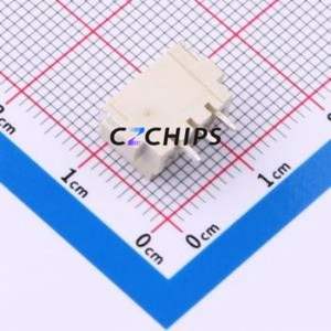 W254112K-3PW2431 Wire-to-Board Pin Header SMD,P=2.54mm,Horizontal Mount Connector 1x3P 2.5mm Horizontal Mount XHB - Product Image 2