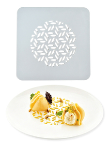 Molde de silicona UNIMOULD con diseño de espiga de trigo para decoración de platos de cocina molecular, plantilla de silicona para fondant, moldes de silicona para decoración - Product Image 5