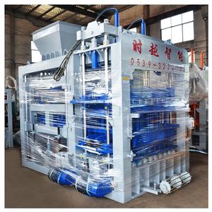 QT10-15 Automatische maschine zur Herstellung von beton, hohlgefüllten grundierungsblöcken, 6 zoll, hydraulisch ineinandergreifende ziegelsteine - Product Image 2