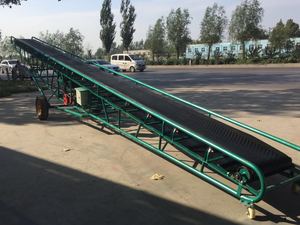 Portable Unloading <strong>Tripper</strong> Belt <strong>Conveyor</strong> Machine System for Bags Grain Rice Brick Stone Ore Carton and Concrete