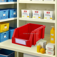 Organisateur de bureau en plastique PP écologique industriel, sûr pour l'entrepôt, gain de place, durable, logistique, multifonctionnel