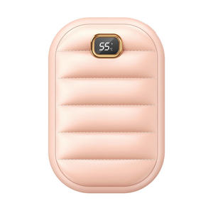 Banque d'alimentation rechargeable d'usine, mini <span class=keywords><strong>chauffe</strong></span>-mains, <span class=keywords><strong>meilleur</strong></span> chargeur portable USB 2 en 1, <span class=keywords><strong>chauffe</strong></span>-mains avec affichage numérique - Product Image 1