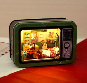 Boîte en fer blanc faite à <span class=keywords><strong>la</strong></span> main souvenirs <span class=keywords><strong>d</strong></span>'<span class=keywords><strong>enfance</strong></span> modèle bricolage <span class=keywords><strong>maison</strong></span> de poupée jouets créatifs pour enfants cadeaux <span class=keywords><strong>d</strong></span>'anniversaire - Product Image 4