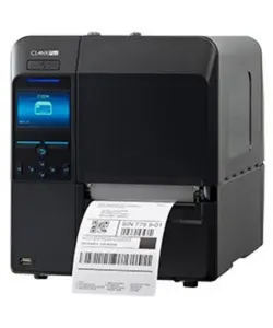 Original CL4NX 203 dpi Thermo transfer drucker Industrieller Barcode für Kleidungs stücke aus Satin-Nylon-Etiketten