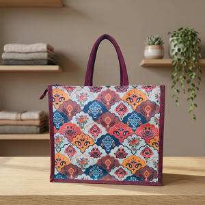 Sac de créateur 12x12x5 pouces, élégant, réutilisable, pour le shopping, avec un grand espace de rangement, idéal pour la mode, les cadeaux, les voyages et l'usage quotidien - Product Image 1