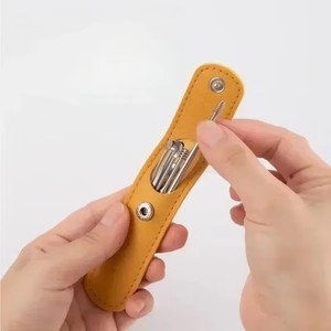 Stainless Steel Ear Cleaning <b>Kit</b> with 1Pc Storage <b>Bag</b> Household Sundries Earwax Remover <b>Tool</b> - Product Image 1