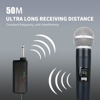 LAIKESI VM-2 C Tipe C Mikrofon Nirkabel Genggam Speaker Rumah KTV Luar Ruangan Portabel Konferensi Peredam Kebisingan Lampu LED