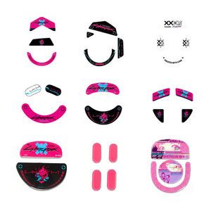 DIY Gaming <span class=keywords><strong>Mouse</strong></span> Pies Glide Slip <span class=keywords><strong>Mouse</strong></span> Patines de vidrio templado para ratón - Product Image 1