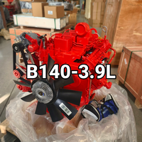 Motor Cummins DCEC 3.9L para Automóvil, 4 Cilindros, Motores Diésel B140 Tier3 con Ventilador de Embrague y Compresor de Aire