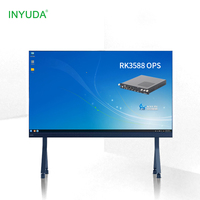 Computadora Interactiva con Pizarra Blanca INYUDA, 8G RAM, 64G ROM, WiFi6, RK3588, Ranura OPS, Mini PC, Sistema Operativo Android, Computadora Industrial Integrada