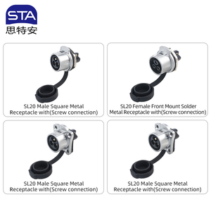 Boîtier de jonction étanche IP67 <span class=keywords><strong>SL20</strong></span> M20 avec adaptateur de borne à 3 broches et connecteur à vis pour système d'énergie solaire - Product Image 4