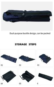 ที่นอนเป่าลมแบบพับได้ 2 in 1 พร้อมฟังก์ชั่นอเนกประสงค์สำหรับตั้งแคมป์ พร้อมปั๊มลมในตัวสำหรับเดินทาง - Product Image 5