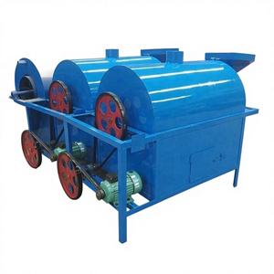 Machine de prétraitement et de torréfaction électrique en acier inoxydable 304 pour maïs, fruits, arachides et graines de colza, destinée aux lignes de production d'huile pressée - Product Image 1