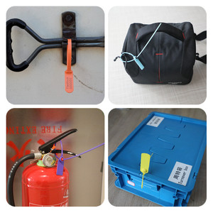 Rep103 hậu cần nhãn Làm xáo trộn hiển nhiên con dấu an ninh Con dấu nhựa an ninh Con dấu nhựa với in số serial - Product Image 6