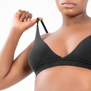 Sk1233 Bralette triangulaire 90% coton pour filles avec bretelles réglables vêtements de salon sous-vêtements élastiques de soutien soutien-gorge de yoga - Product Image 2