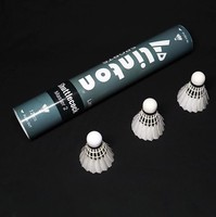 Großhandel Günstiger Linton LT-02 Klasse A Professioneller Fitness-Badminton-Federball mit Entenfedern, Guter Flug, 2-Schicht-Kork