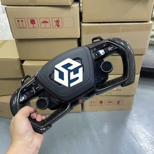 Volant de voiture en fibre de carbone pour <span class=keywords><strong>Audi</strong></span> R8 <span class=keywords><strong>TT</strong></span> Mk2 <span class=keywords><strong>Mk3</strong></span> B8 <span class=keywords><strong>RS</strong></span> TTS TTRs RS3 RS6 RS4 RS5 RS7 A3 D3 A4 A5 A6 C6 A7 A8 A1 Q3 Q5 Q7 - Product Image 1