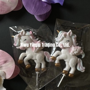 Decorazione per Torta Unicorno Pony, Grazioso Topper per Torta di Compleanno a Tema Unicorno per Bambina - Product Image 4