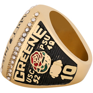 Bague de championnat de l'Université de Californie du Sud 2017, bague de mode commémorative populaire de sport, ventes directes au comptant d'usine - Product Image 4