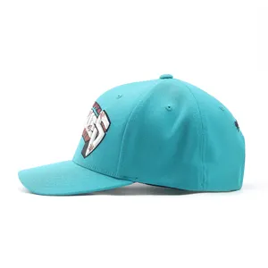 Progetta il tuo cappello da Baseball ricamato personalizzato con Logo personalizzato in cotone con bordo curvo a 6 pannelli