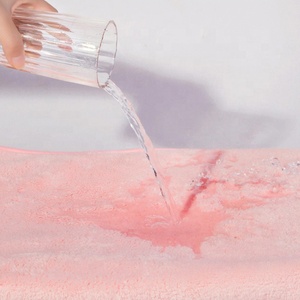 <strong>Pink</strong> Color <strong>Bath</strong> Wrap Head Band Microfiber <strong>Towel</strong> with Set for Sales - Product Image 5