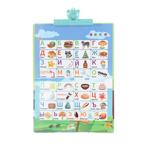 Buku Audio Kartun Tiongkok Daratan Lintas Batas, Mainan Edukasi untuk Pendidikan Dini Anak, Interaktif, Bertenaga Baterai, Digerakkan dengan Jari - Product Image 4