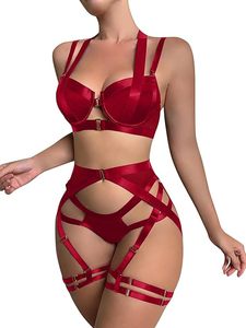 Private Label Custom High Quality Female Exotic XS Garters Plus Taille Lingerie Set Women Sexy Under Lingerie Sets - Product Image 2