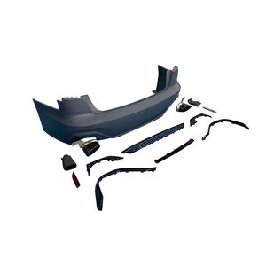 Car 2020-2024 A6 S6 Kit de pare-chocs arrière Style <span class=keywords><strong>RS6</strong></span> Kits de carrosserie pour <span class=keywords><strong>Audi</strong></span> A6 S6 C8 2019 2020 2021 <span class=keywords><strong>2022</strong></span> 2023 2024 - Product Image 2