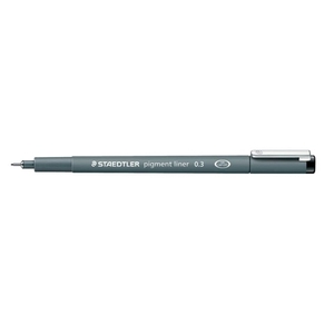 STAEDTLER - PENNA PIGMENT LINER 0.3MM NOIR - Product Image 1